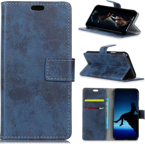 Actual product image MU Style Vintage Leather Bookcover Series (Samsung Galaxy J6+)