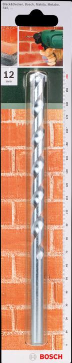 Produktbild Bosch Zubehör Steinbohrer nach ISO 5468 D= 12,0 mm L= 200 mm (9 mm)
