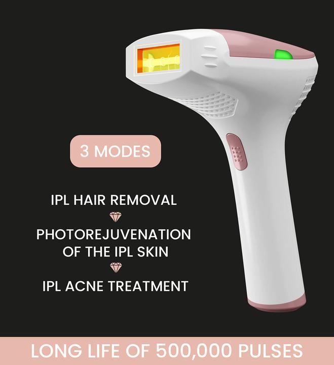 Produktbild Beautifly B-Shine Blush 3in1 Cosmetic Laser for Hair Removal HR SR AC Lamp