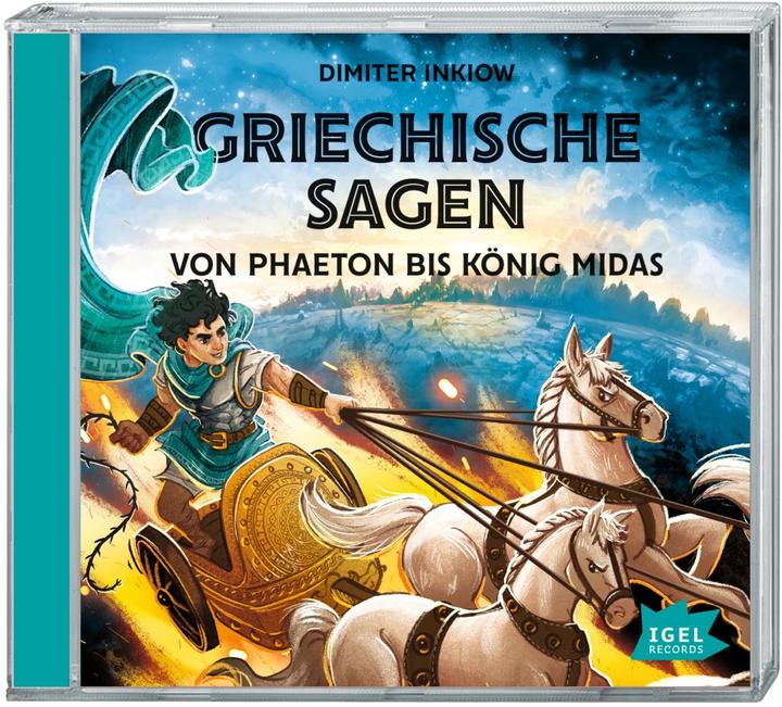 Griekse legenden II - Van Phaeton tot koning Midas (Dimiter Inkiov, Max Meinzold, Peter Kaempfe, Ralf Kiwit, Susanne Inkiow, Duits)