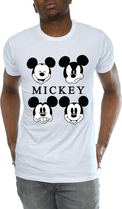 Immagine prodotto Disney Maglietta Uomo Quattro Teste di Topolino in cotone (S)