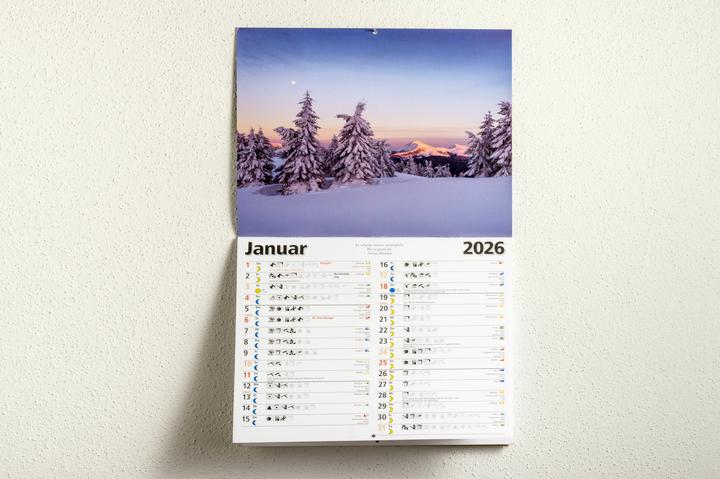 Image du produit L'année lunaire 2026 - Calendrier mural (32 x 28 cm)