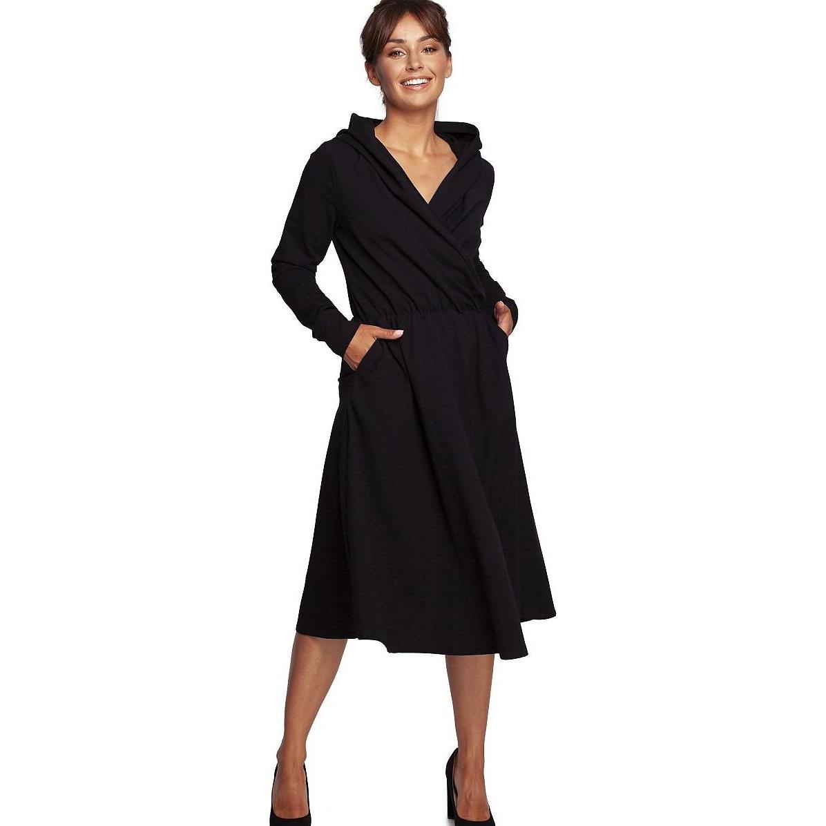 Be Wear, Damen, Kleider, 946529, Schwarz, (XXL)