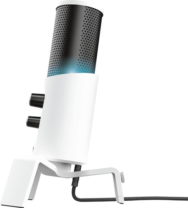 Actual product image Trust Microphone GXT258W Fyru Streaming, White