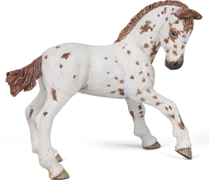 Actual product image Papo Appaloosa foal brown