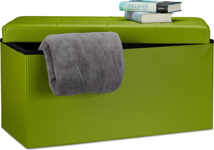 Actual product image Relaxdays Bench storage space (76 cm)