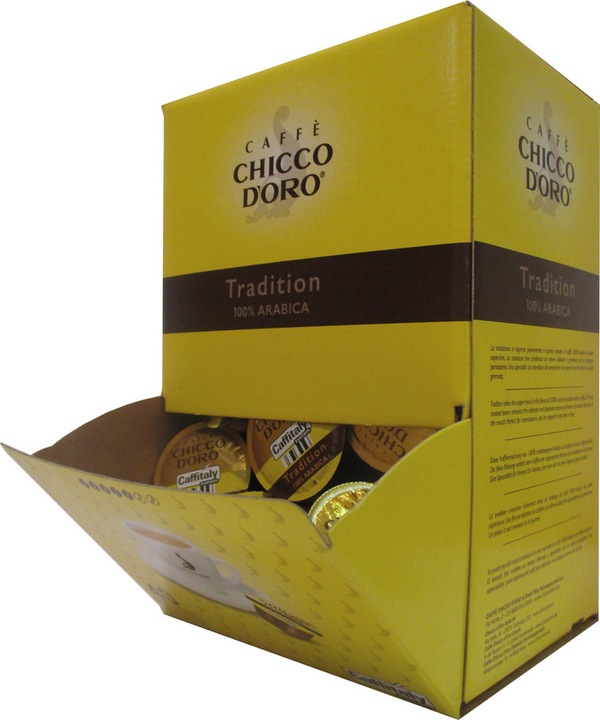 Immagine prodotto Chicco D'oro Capsule di caffè Tradizione 100 % Arabica (40 x Porta.)