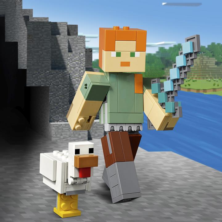 Produktbild LEGO Alex mit Huhn (21149, LEGO Minecraft)
