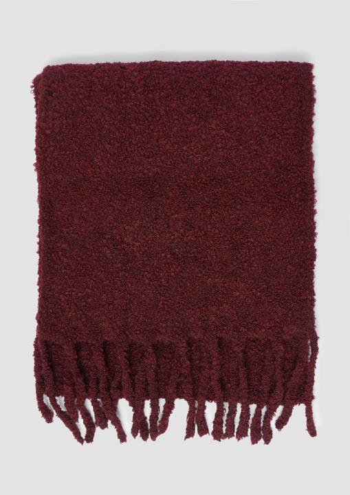 Immagine prodotto s.Oliver Tuch Schal in Bouclé-Optik mit Fransen