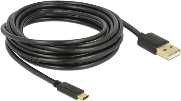 Actual product image Delock USB A – USB C (2 m, USB 3.2 Gen 1, USB 3.2 Gen 2)