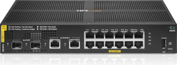 Actual product image HPE Aruba CX 6001 (16 ports)
