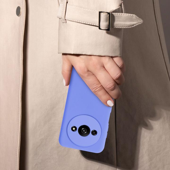 Image du produit Cadorabo Coque pour Xiaomi RedMi A3 / A3X TPU Liquid Silicone Case (Xiaomi Redmi A3)