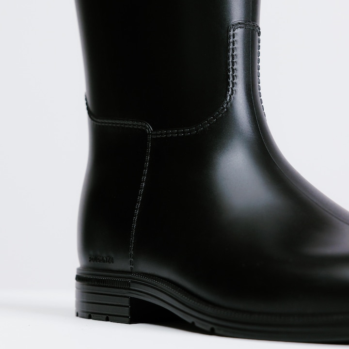Image du produit Fouganza Bottes d'équitation synthétiques femme/homme - 100 noir (46)
