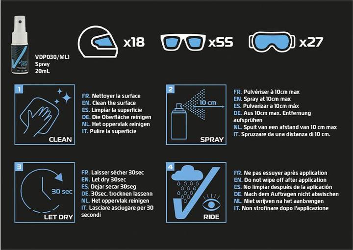 Produktbild Visiodry Superhydrophobic Anti-Rain Pulverisator