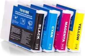 Actual product image Inkadoo Printer cartridges alternative to Epson C13T616100 / T6161 Ink Economy Set (Black, Cyan, Magenta (C)