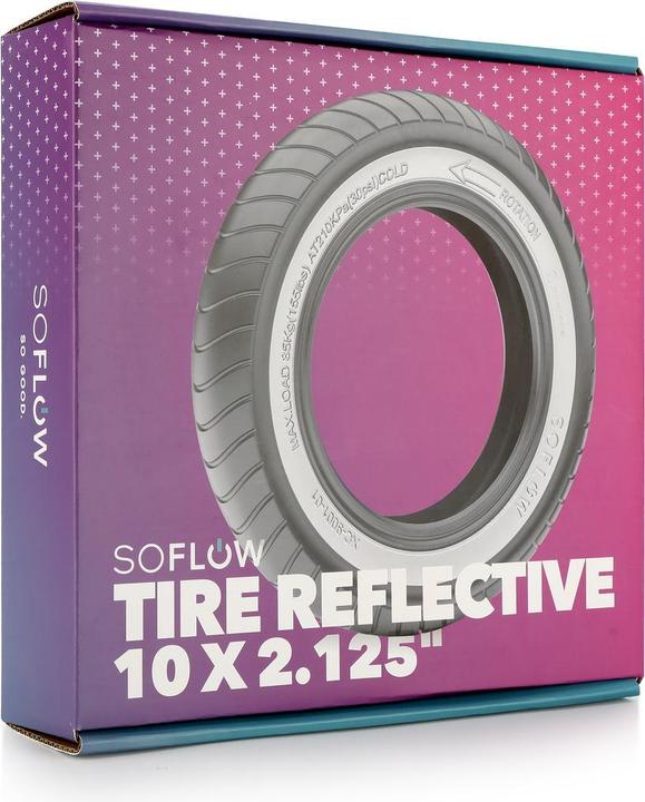 Actual product image SoFlow TIRE REFLECTIVE 10 X 2.125"