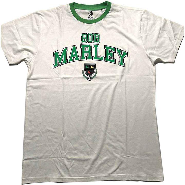 Immagine prodotto Bob Marley Crest Ringer collegiale (XL)