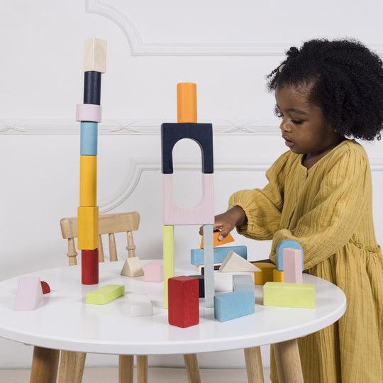 Produktbild Le Toy Van Bauklötze (60 Stück) & Baumwolltasche