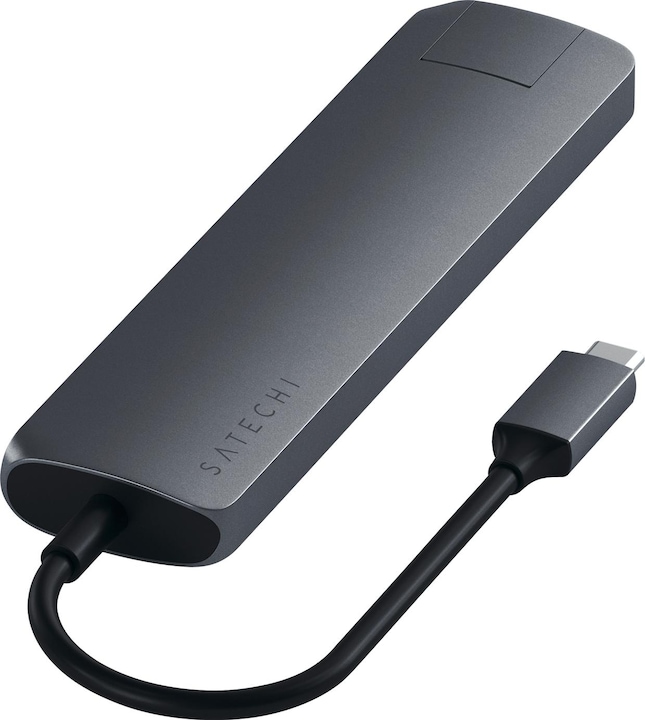 Immagine prodotto Satechi USB-C Slim Multi-porta (USB-C, 7 Porti)