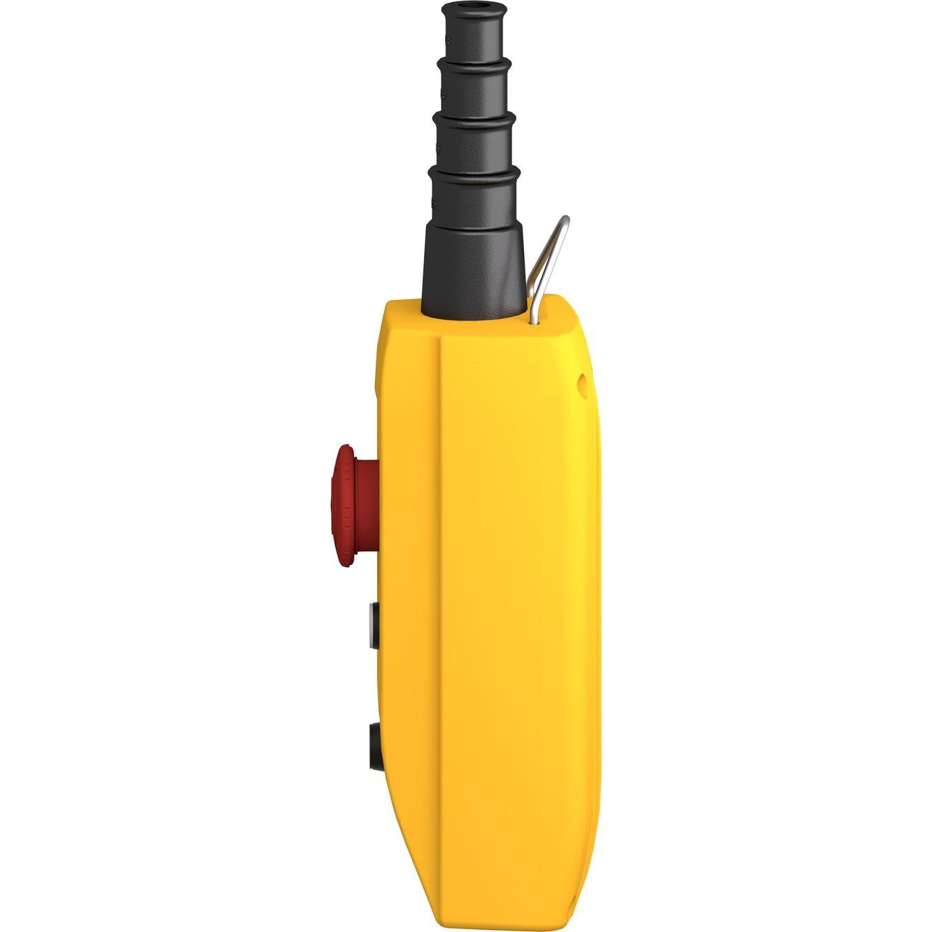 Schneider Electric Hand Pendel-Steuereinheit 3-Funktion, Taster + Schalter, Gelb