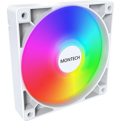 Thumbnail - Montech GF120 PWM (120 mm, 1 x), PC Lüfter, Weiss