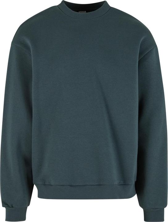 Actual product image Urban Classics Fluffy Crewneck bottlegreen L (L)
