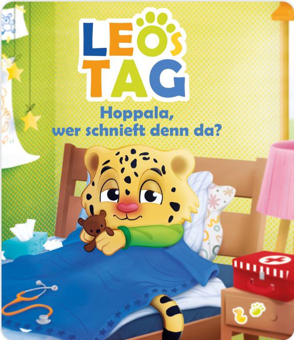 Produktbild Tonies Audiosystem Hörfigur Leos Tag - Hoppala, wer schnieft denn da? (Deutsch)