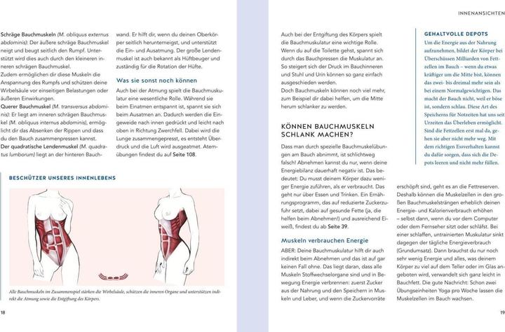 Immagine prodotto Yoga für einen flachen Bauch (Tedesco, Amiena Zylla, 2019)