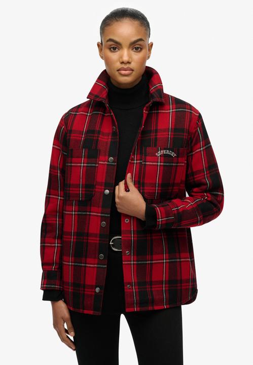 red chequered