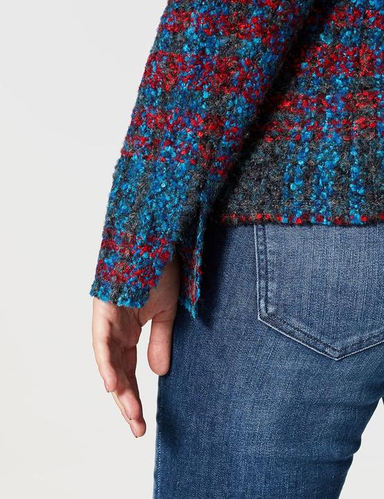 Actual product image Taifun Light blazer jacket with drawstring, roll-up sleeves, long sleeves, lined, solid (40)