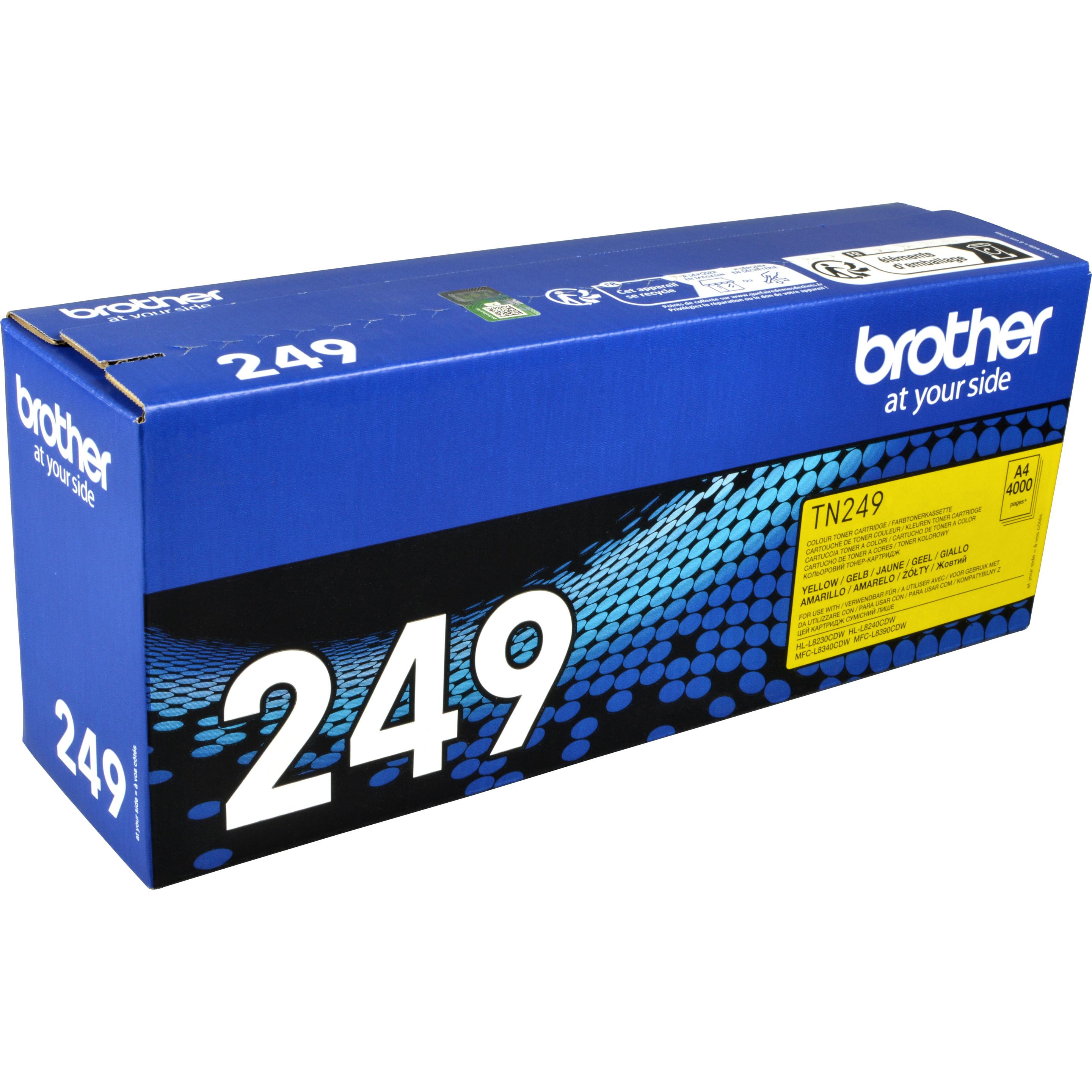 Thumbnail - Brother, Toner, TN249Y TONER FCL (Y)