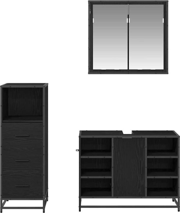Produktbild vidaXL Badezimmermöbel-Set