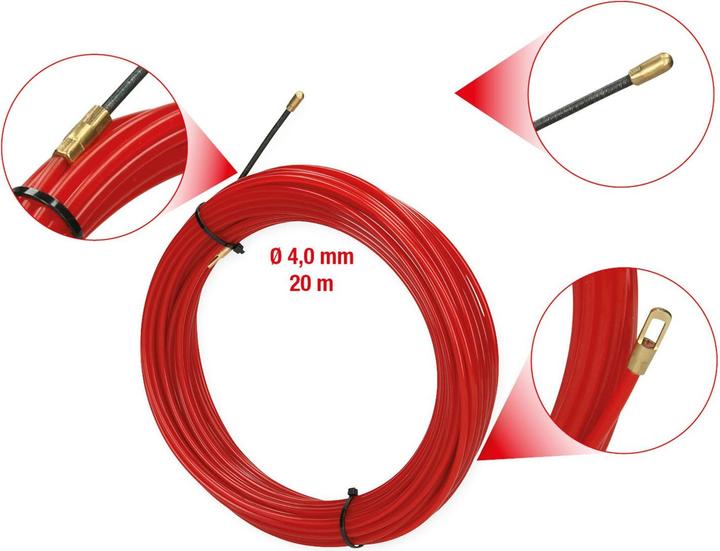 Image du produit KS Tools Kabel-Einziehdraht (20 m)