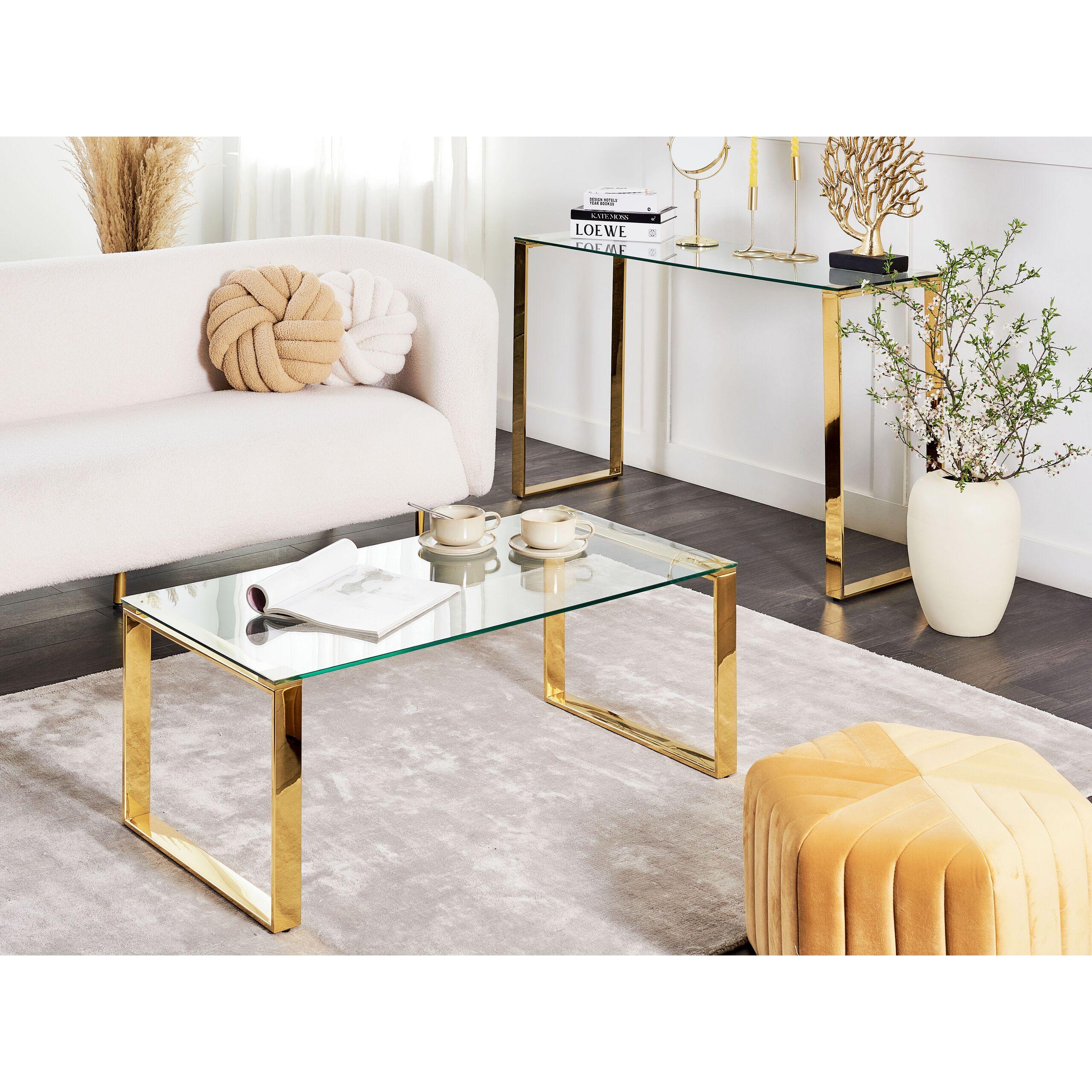 Thumbnail - Beliani, Couchtisch + Beistelltisch, Tilon (100 x 40 cm)