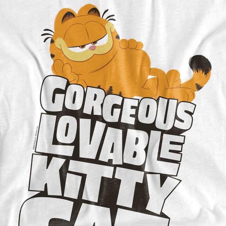 Immagine prodotto Garfield Lovable Kitty Cat Maglietta Adulto Unisex (L)