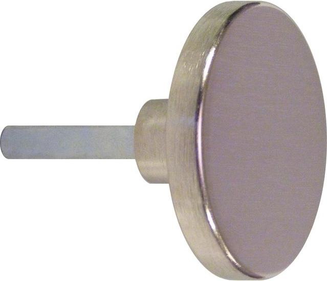 Produktbild Nickal Drehknopf Ø55mm Höhe 25mm Dorn 7x36mm (Türknopf)