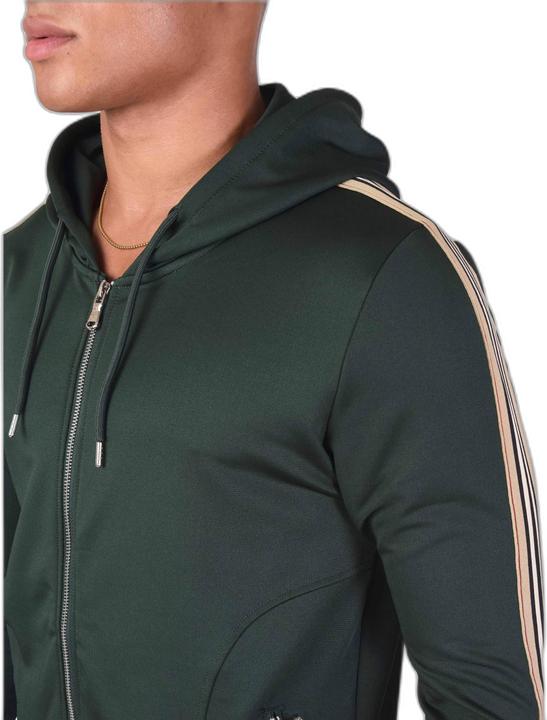 Actual product image Project X Paris hooded sweatshirt with zipper and equestrian stripes (XL)