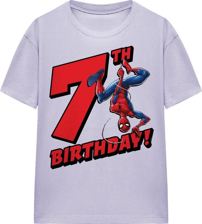 Produktbild Spiderman TShirt 7. Geburtstag (122)