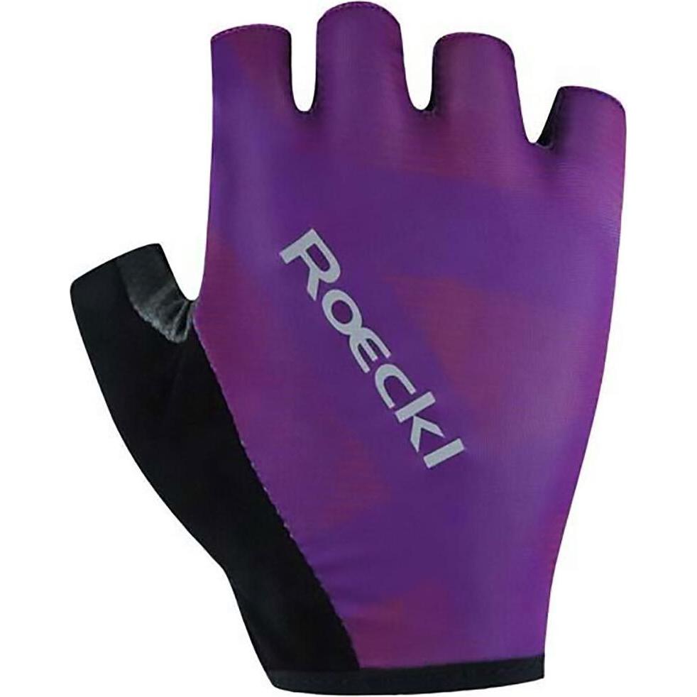 Roeckl, Unisex, Handschuhe, Busano Fahrradhandschuhe Kurz Purple Grape, Violett, (6)