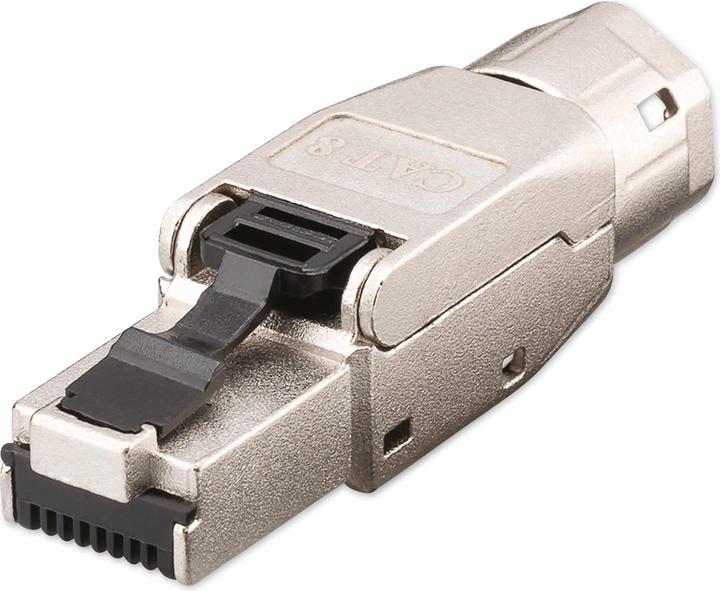 Image du produit Goobay Connecteur RJ45 CAT 8.1 blindé STP pour le montage sur le terrain (Câble réseau Connecteur)