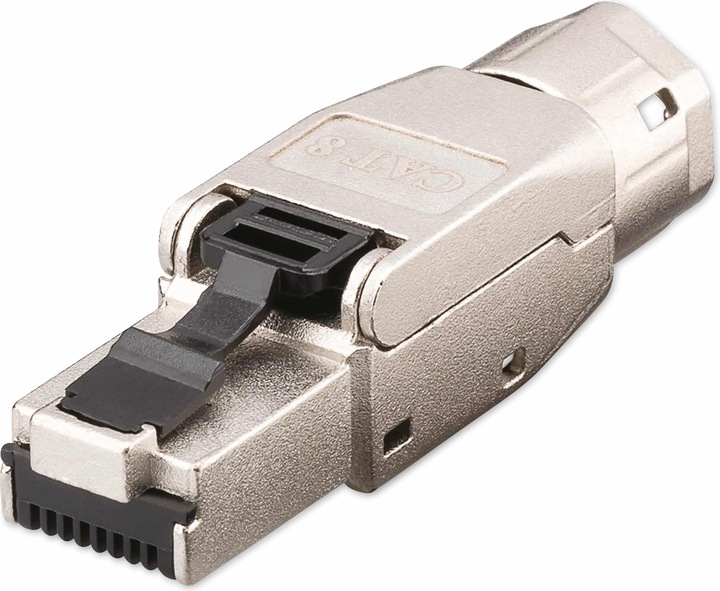 Image du produit Goobay Connecteur RJ45 CAT 8.1 blindé STP pour le montage sur le terrain (Câble réseau Connecteur)