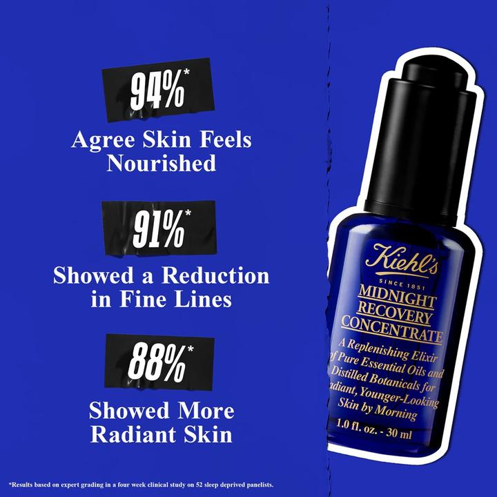 Image du produit Kiehl's Midnight Recovery Concentrate Sérum de nuit (15 ml)