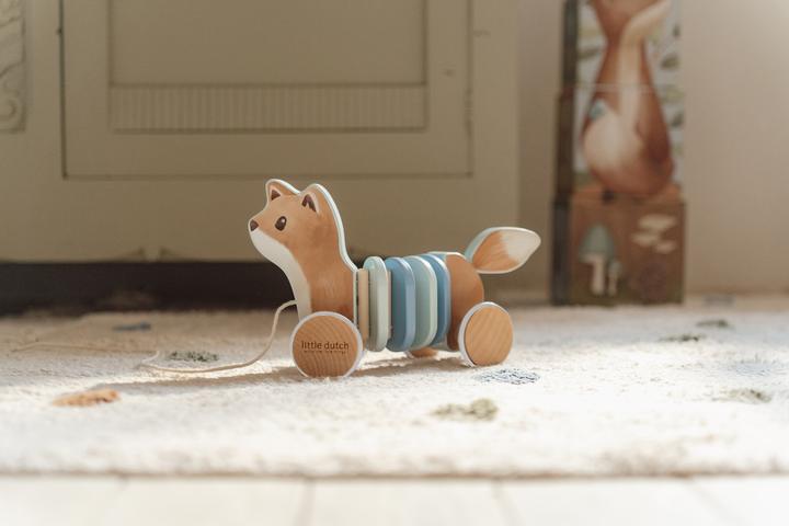 Immagine prodotto Little Dutch Giocattolo da tirare della volpe Forest Friends