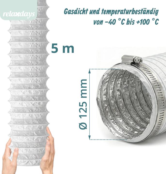 Produktbild Relaxdays Abluftschlauch