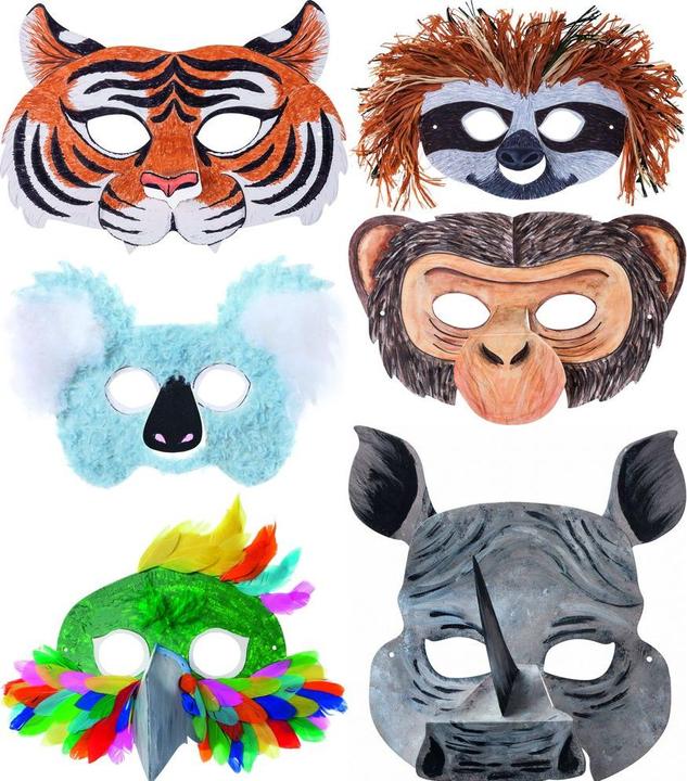 Immagine prodotto Folia Bambini maschera animali esotici