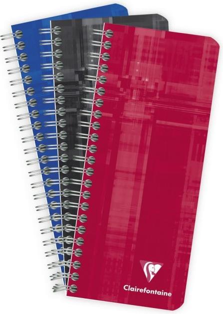 Actual product image Clairefontaine Spiral notebook (Special, Checked, Hardcover)