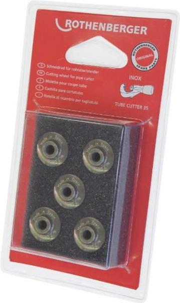 Image du produit Rothenberger Roue de coupe Inox 5 pces 070056D (Lame de rechange)