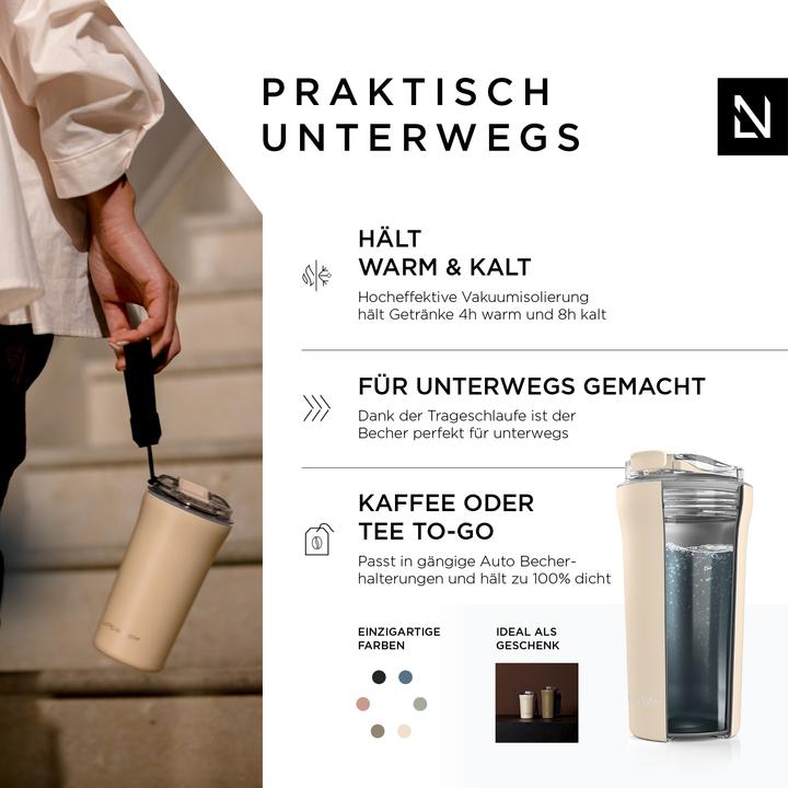 Actual product image Lars Nysøm Stainless steel thermo mug Rørelse (0.50 l)