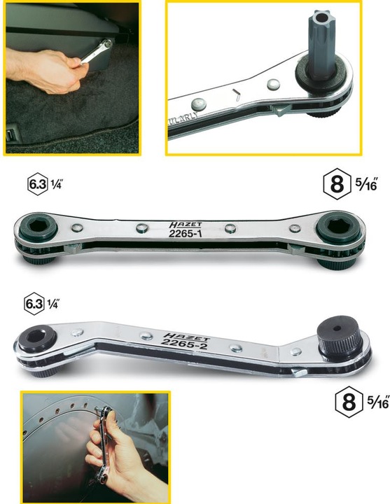 Productafbeelding HAZET Bit ratel 1/4 (6,3 mm), 5/16 (1/4")