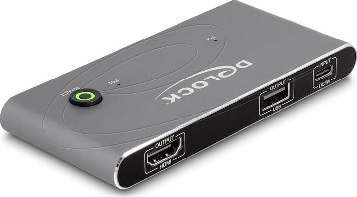 Produktbild Delock USB-C™ KVM Switch zu HDMI 8K 60 Hz mit USB 2.0